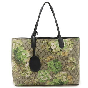Gucci GG Blooms Supreme Flower tote bag beige black green multicolor